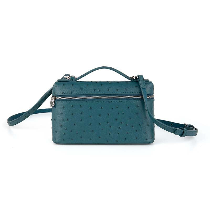 Lora Ostrich Handbag