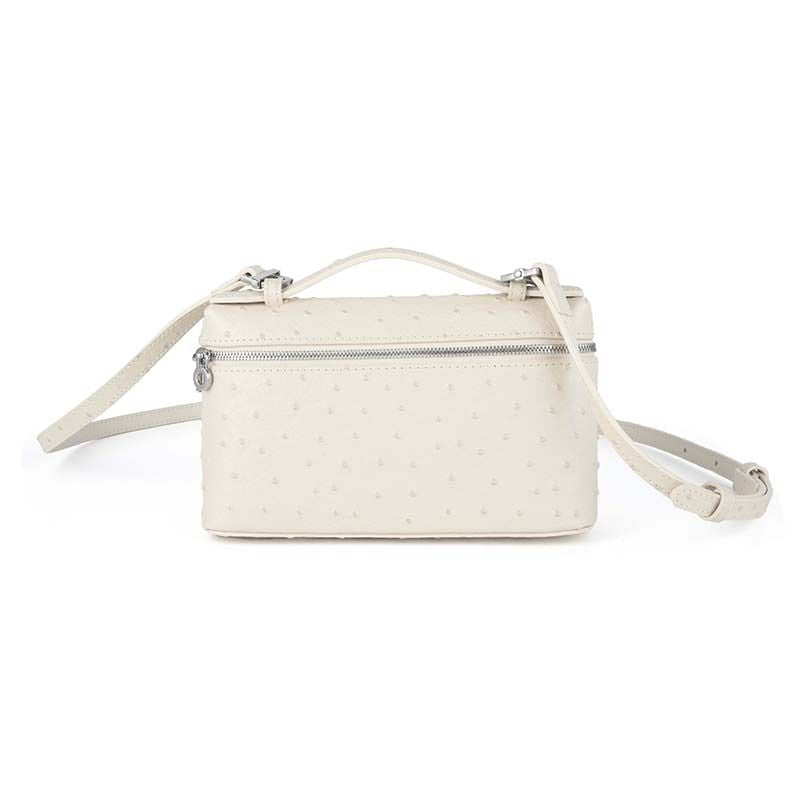 Lora Ostrich Handbag