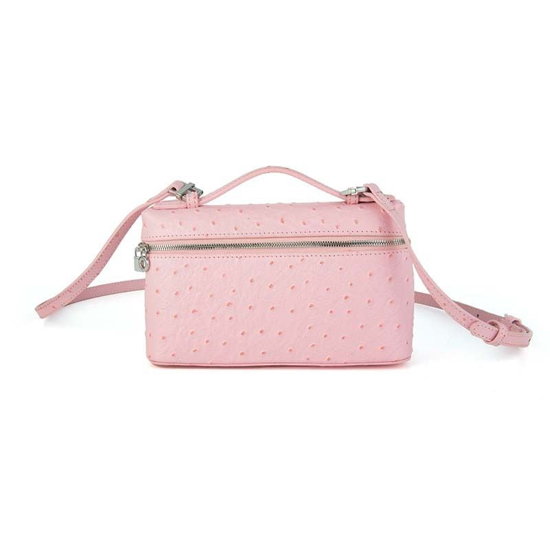 Lora Ostrich Handbag