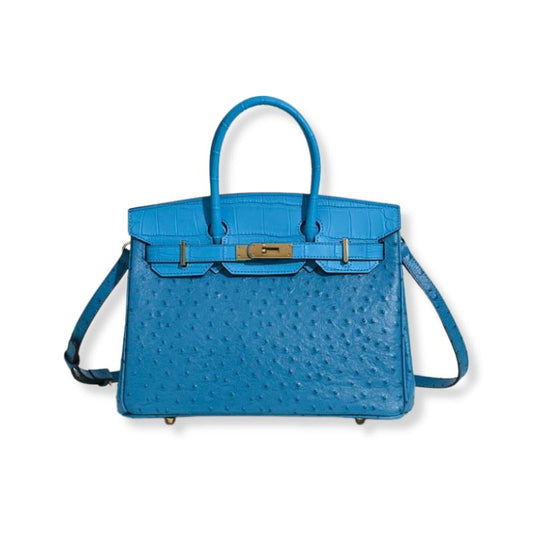 Ava Ostrich Style Handbag