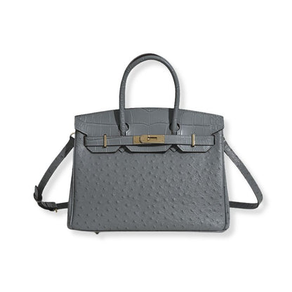 Ava Ostrich Style Handbag
