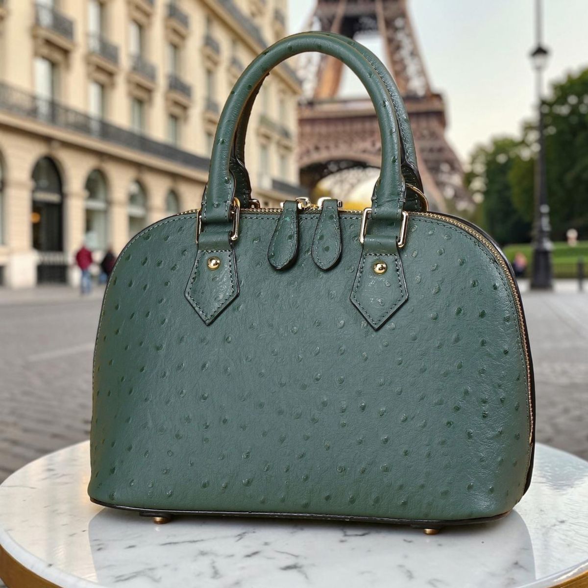 Leather Satchel Bag