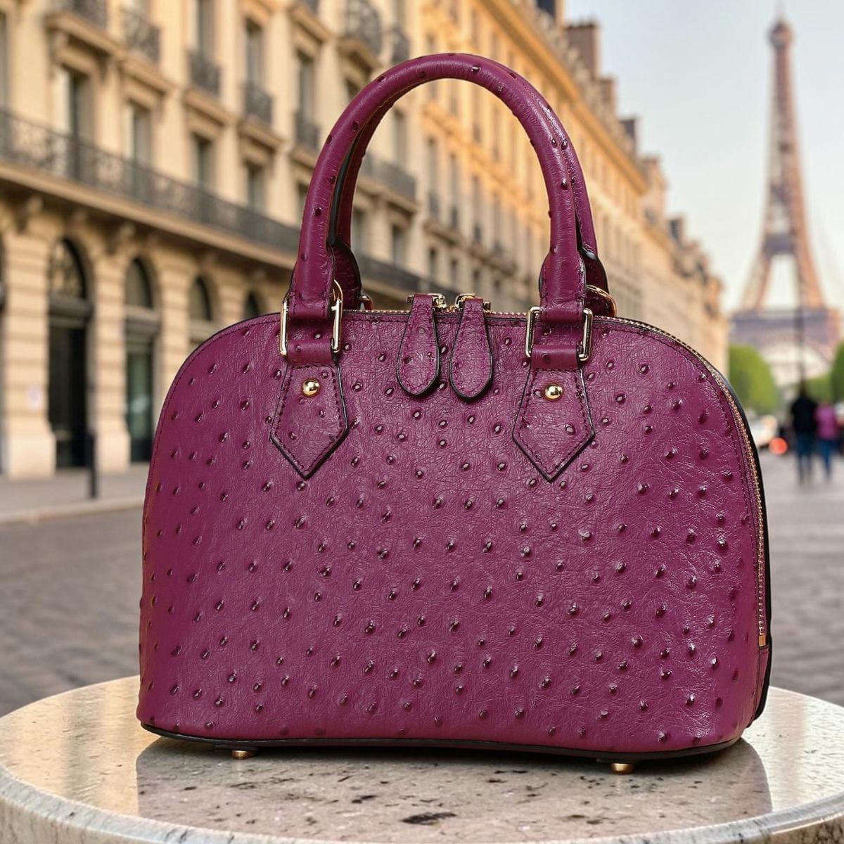 Leather Satchel Bag