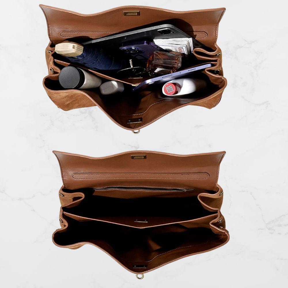 Suede Tote Bag
