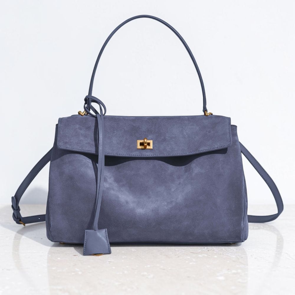 Suede Tote Bag